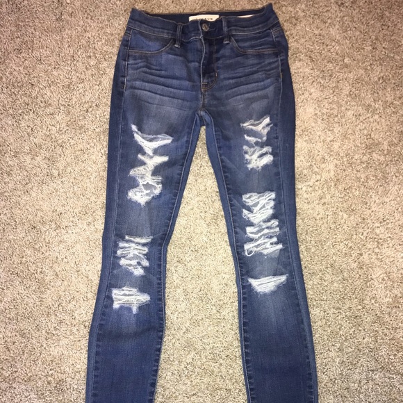 PACSUN ripped skinny jean jegging - Picture 1 of 4